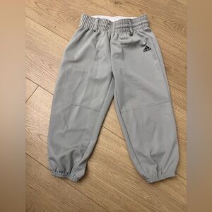 Adidas Kids Gray baseball Pants